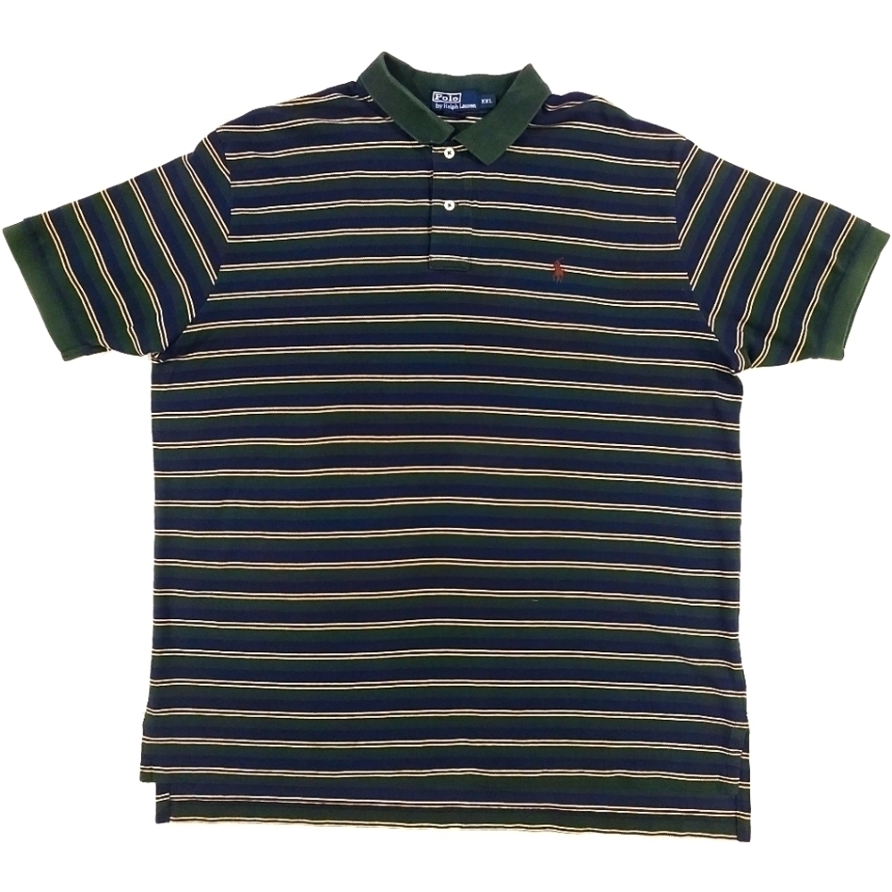 𝅺polo by Ralph Lauren Vintage Striped Polo Shirt